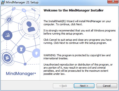【MindManager2021中文破解版下载】MindManager2021免费版 v21.0.261 官方版（附注册机）插图1