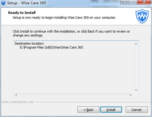WiseCare365永久激活版安装步骤3