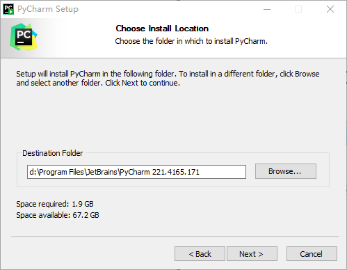 PyCharm2022.1破解版安装步骤2