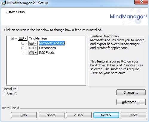 【MindManager2021破解版】Mindjet MindManager 2021中文版下载 v21.0.261 汉化破解版(含激活码)插图5