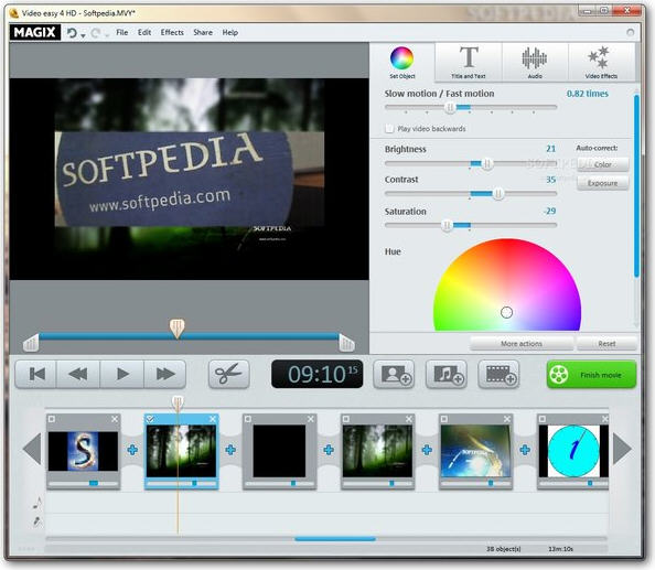 【电影制作软件下载】视频编辑电影制作软件(MAGIX Video Easy) v4.0.0.32 官方绿色版插图