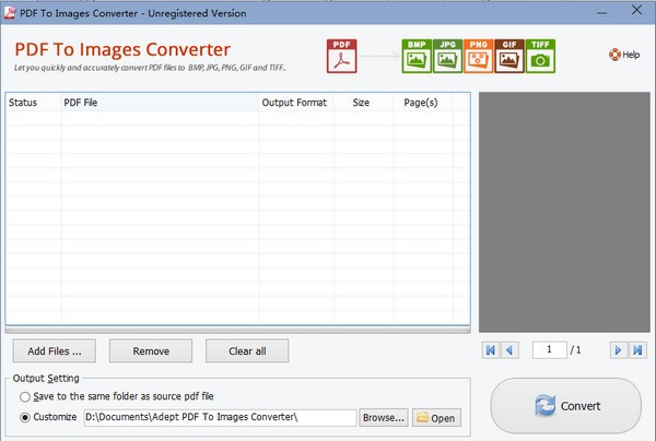 Adept PDF to Image Converter最新版
