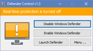 【Defender软件下载】Windows Defender Control(Defender关闭工具) v1.6 中文版插图3