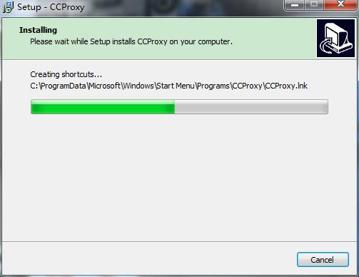 CCProxy8.0破解版安装方法