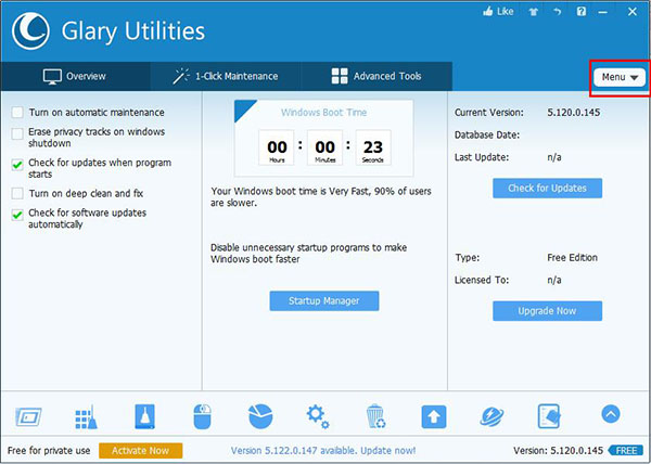 Glary Utilities Pro破解教程1