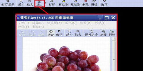 ACDSee20中文破解版怎么修改像素