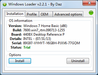 【windows loader下载】windows loader v2.3.1 绿色中文版插图