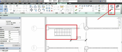 Revit2018破解版怎么绘制楼梯