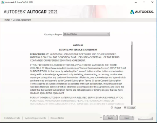 AutoCAD2021安装教程2