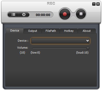 【Weeny Free Audio Recorder免费版下载】Weeny Free Audio Recorder(录音软件) v1.3 官方版插图1
