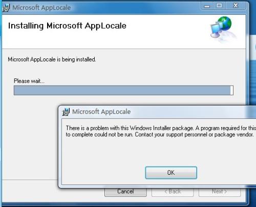 Microsoft AppLocale截图
