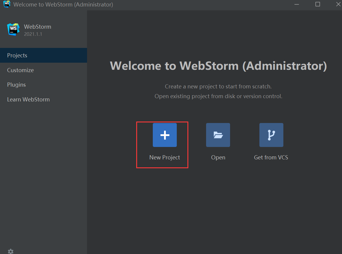 webstorm2021永久破解