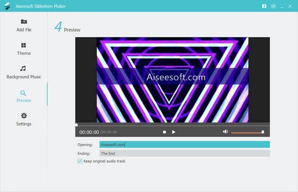 【幻灯片制作软件下载】Aiseesoft SlideShow Maker(幻灯片制作软件) v1.0.12 免费中文版插图4
