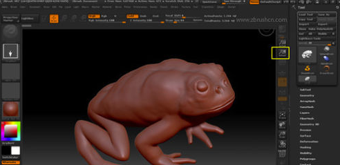 ZBrush2020中如何导出效果图