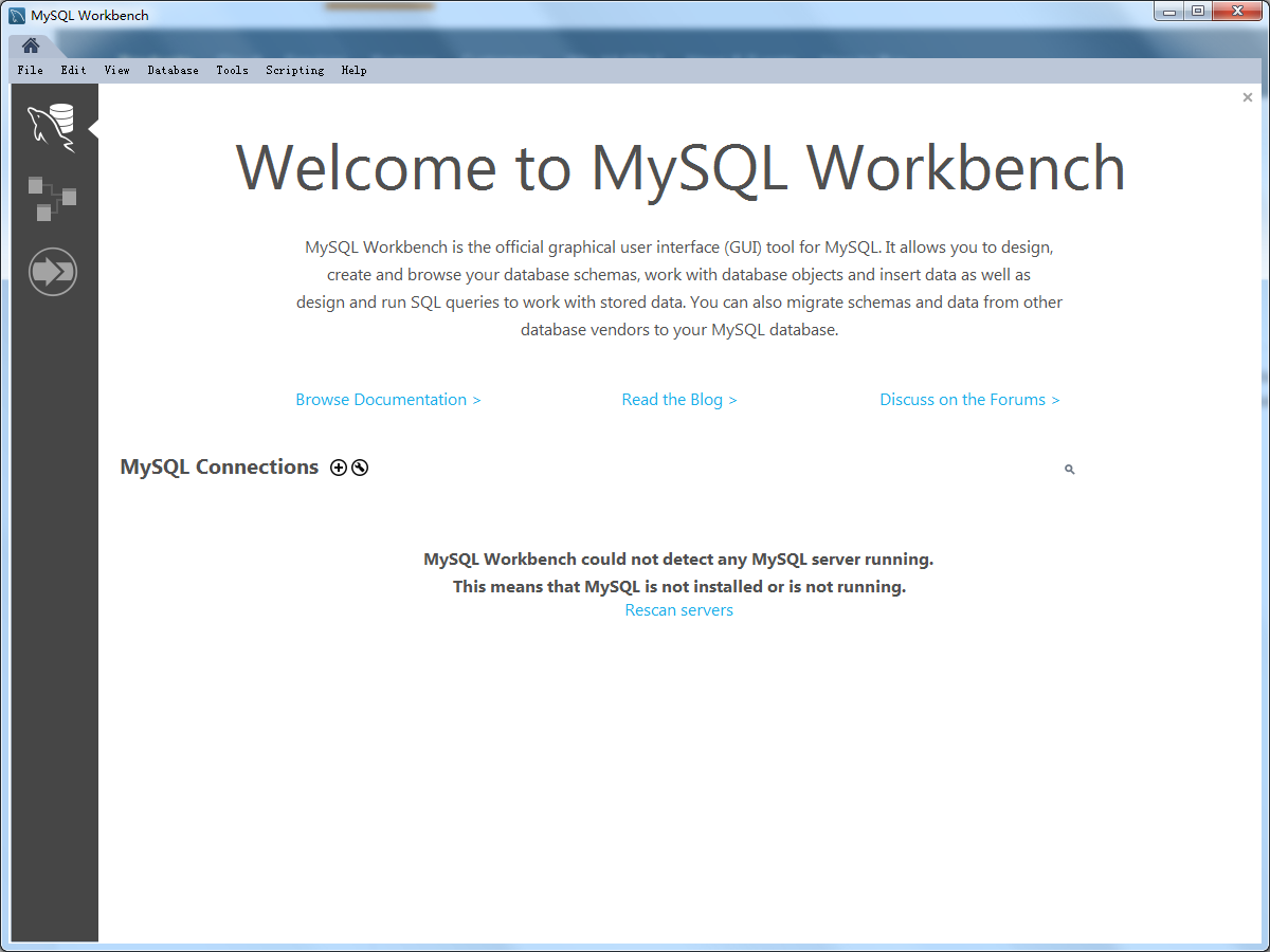 MySQL Workbench下载截图