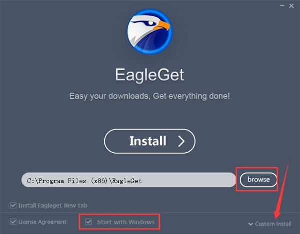 EagleGet中文版安装说明3