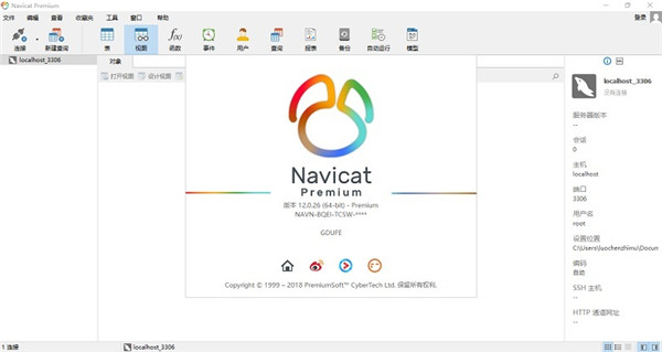 数据库管理工具Navicat Premium截图