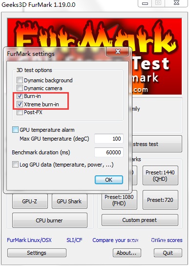 【Furmark下载】Furmark烤机软件 v1.18.2.0 官方中文版插图10