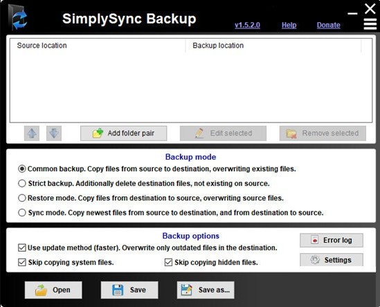 【SimplySync Backup下载】SimplySync Backup v1.5.2.0 免费版插图