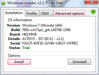 【win7 loader下载】windows 7 loader v2.1.7 官方免费版插图