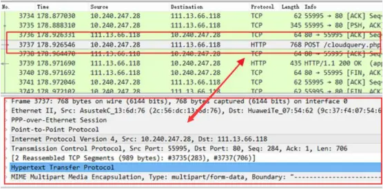 Wireshark抓包怎么看懂数据信息4