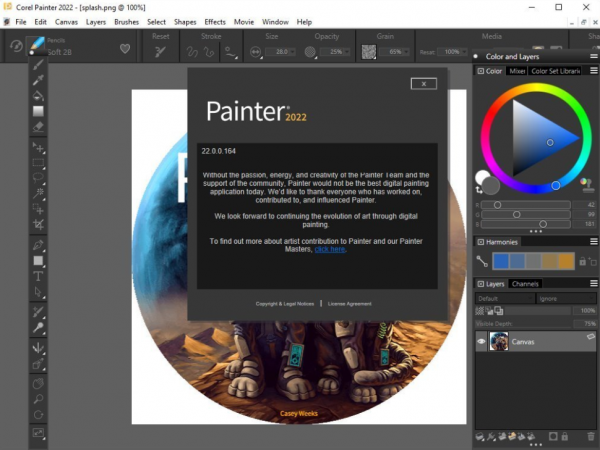 【Painter 2022激活版下载】Corel Painter 2022激活版 v22.0.0.164 完整中文版(附激活码)插图2