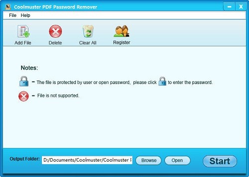 Coolmuster PDF Password Remover破解版