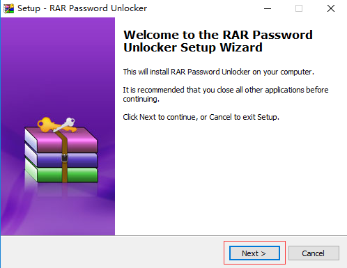 【rar密码激活工具下载】rar压缩软件密码激活工具(RAR Password Unlocker) 免费版插图1
