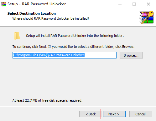 【rar密码激活工具下载】rar压缩软件密码激活工具(RAR Password Unlocker) 免费版插图2