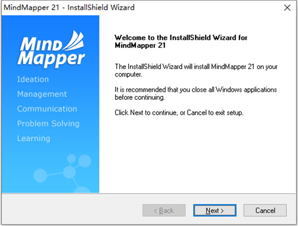 MindMapper21安装破解教程1