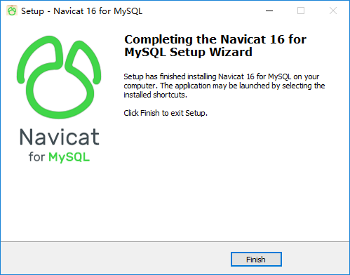Navicat for MySQL 16破解版安装步骤7