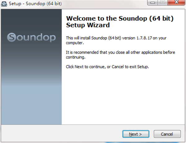 Soundop最新版安装步骤1