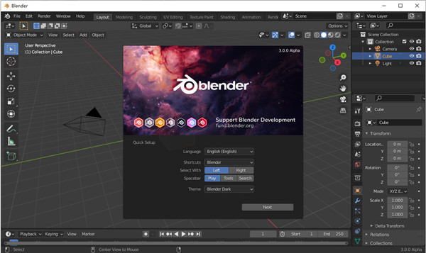 Blender3.0正式版安装步骤2