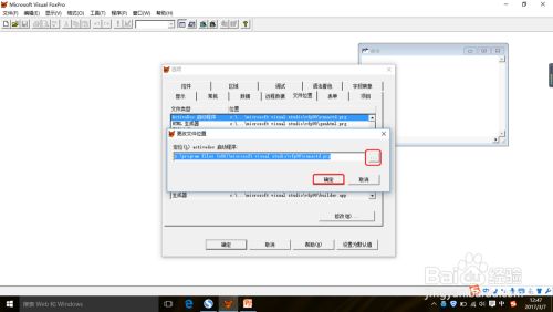 Visual FoxPro怎么设置默认文件4