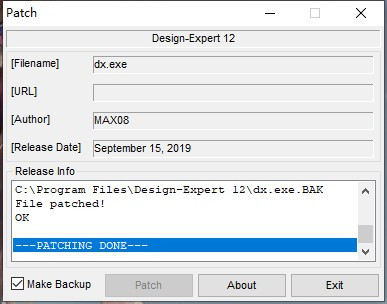 Design Expert12破解版安装方法6