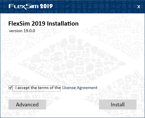 FlexSim2021破解版安装步骤1