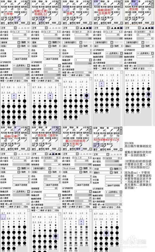 SAI中文版使用教程13