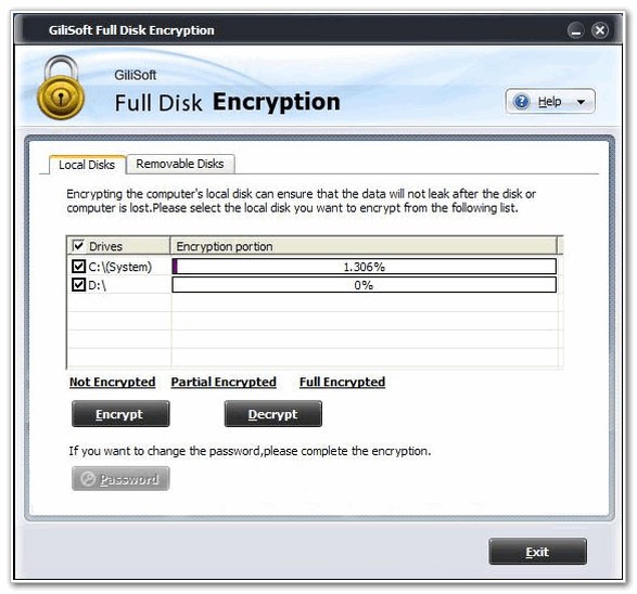 Gilisoft Full Disk Encryption官方版