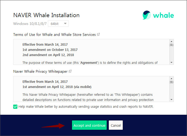 Whale浏览器电脑版安装截图1
