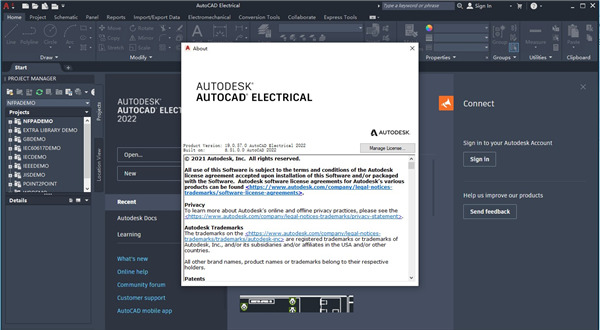 【Electrical 2022激活版】AutoCAD Electrical 2022激活版下载 简体中文版(附注册机)插图1