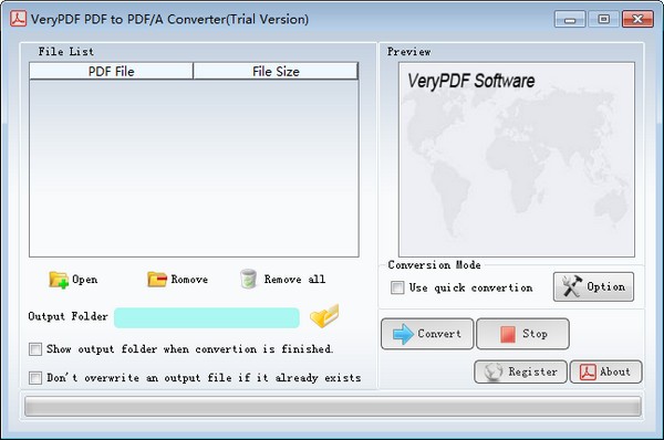 VeryPDF PDF to PDFA Converter官方版