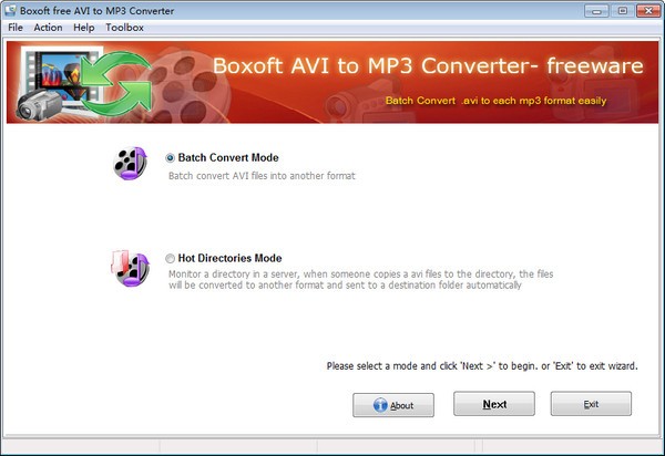 Boxoft free AVI to MP3 Converter下载