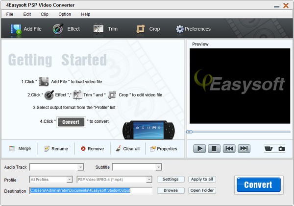 4Easysoft PSP Video Converter免费版