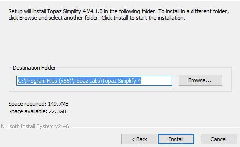 Topaz Simplify汉化版安装方法