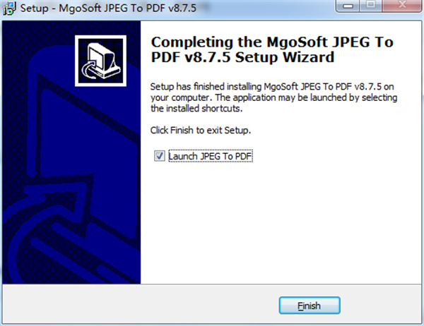 Mgosoft JPEG to PDF Converter破解版安装步骤5截图