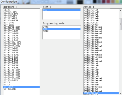 STM32怎么用stlink下载