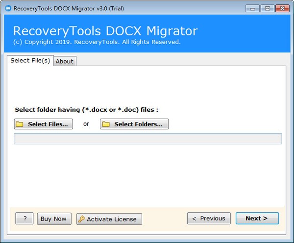 RecoveryTools DOCX Migrator免费版