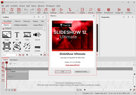 【SlideShow Ultimate 12激活版下载】AquaSoft SlideShow Ultimate 12中文版 v12.1.01 免费激活版插图1