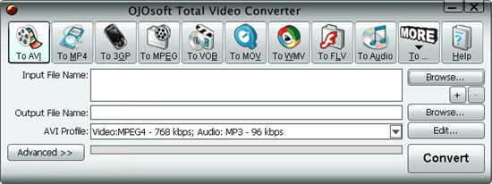 OJOsoft Total Video Converter官方版