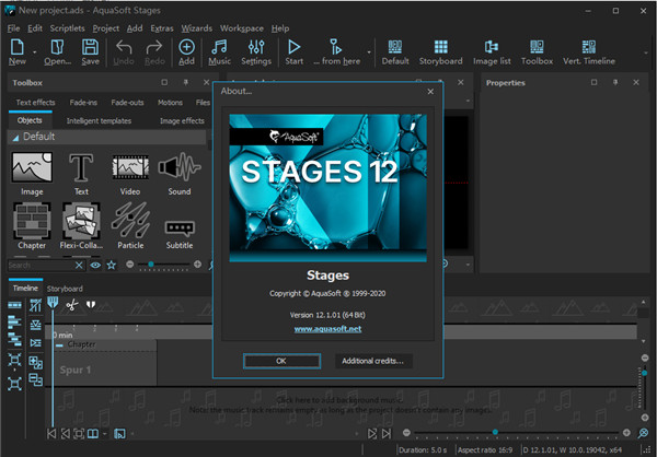 【Stages12激活版】AquaSoft Stages12中文版下载 v12.1.01 绿色激活版(附激活补丁)插图1